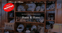 Desktop Screenshot of horseandhome.us